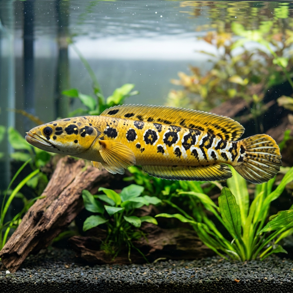 Channa Marulioides Yellow Sentarum